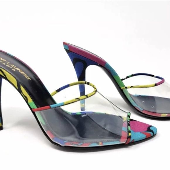 Saint Laurent Mules Size 6 NIB - Picture 2 of 10